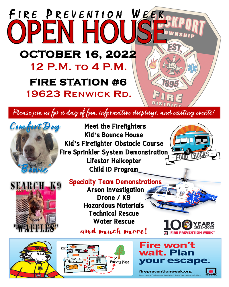 Fire Prevention Week Open House