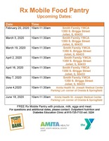 Rx Mobile Food Pantry Upcoming Dates