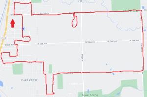 Polar Express Parade Route