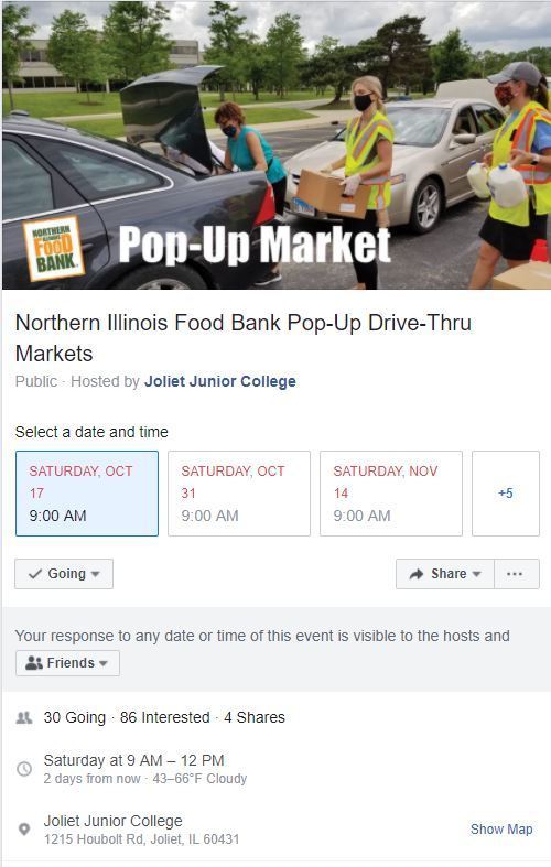 Northern Illinois Food Bank Pop-Up