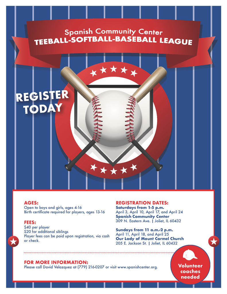 Baseball/Softball Registration